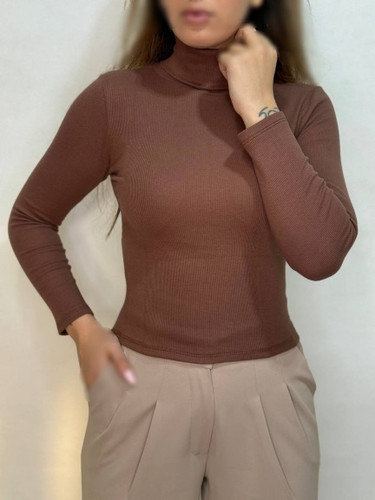 بلوز یقه اسکی بدون فینگرزنانه