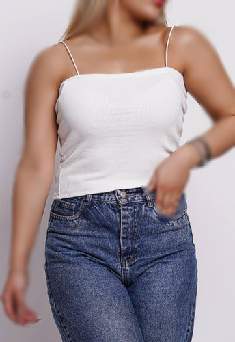 تاپ زنانه بندماکارون کبریتی