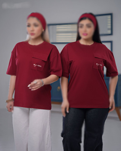 تیشرت باکسی زنانه